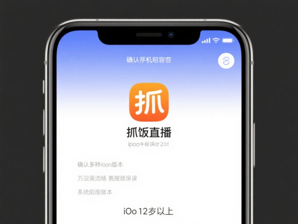 确认设备兼容性
抓饭直播ios版支持多